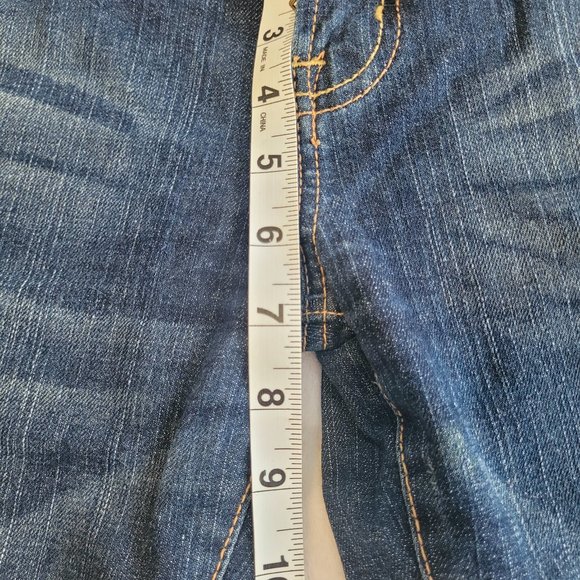 GUESS Denim Classic Low Rise Jeans, Y2K Curvy Jeans, Size 26 - Picture 7 of 9